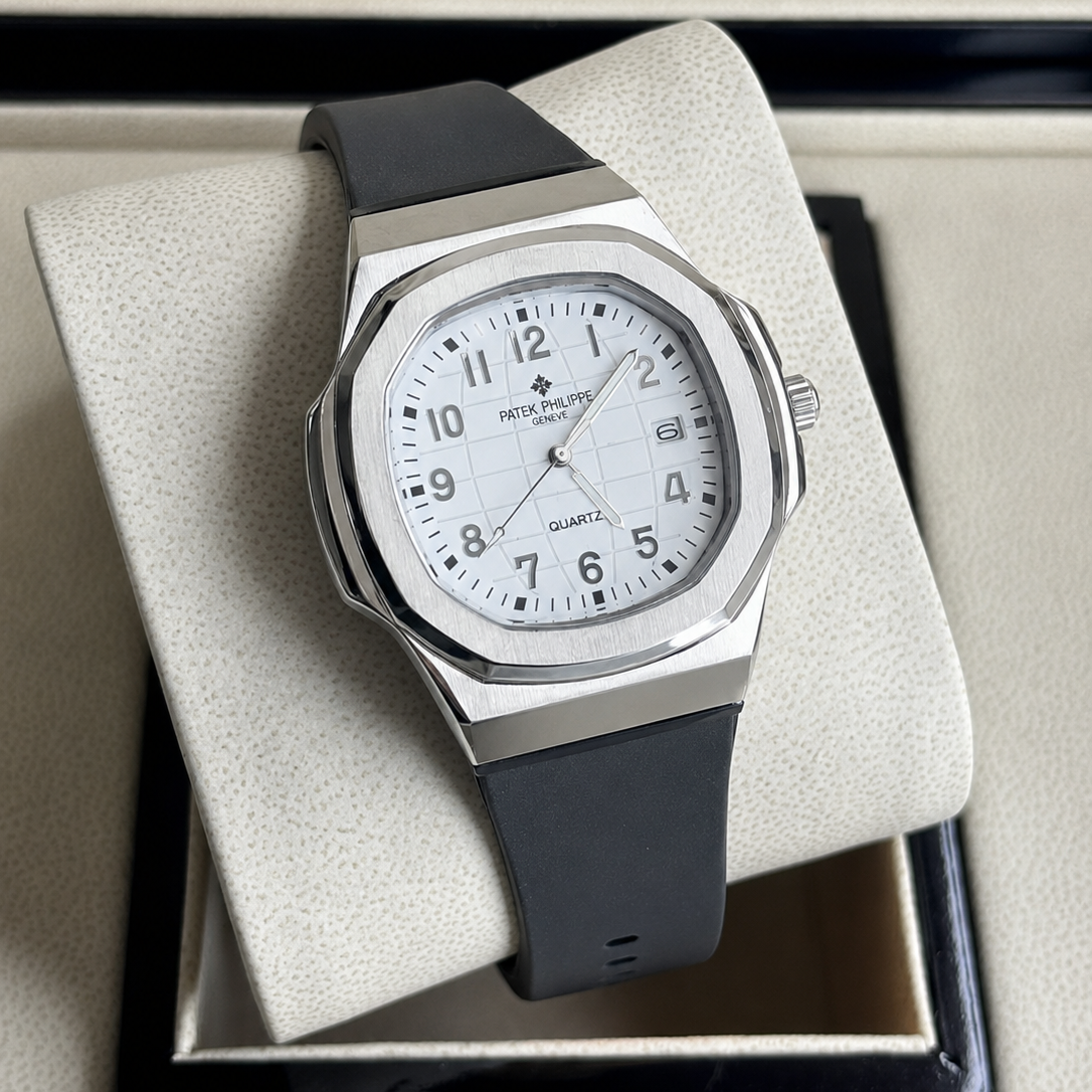 Patek Philippe Rubber Strap - White (No Box)