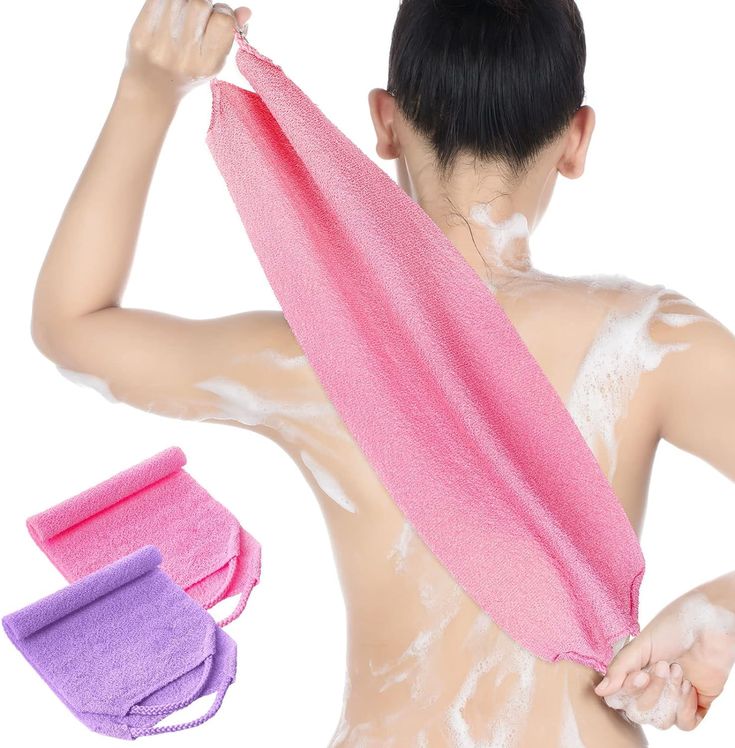 Exfoliating Bath Washcloth - Orange
