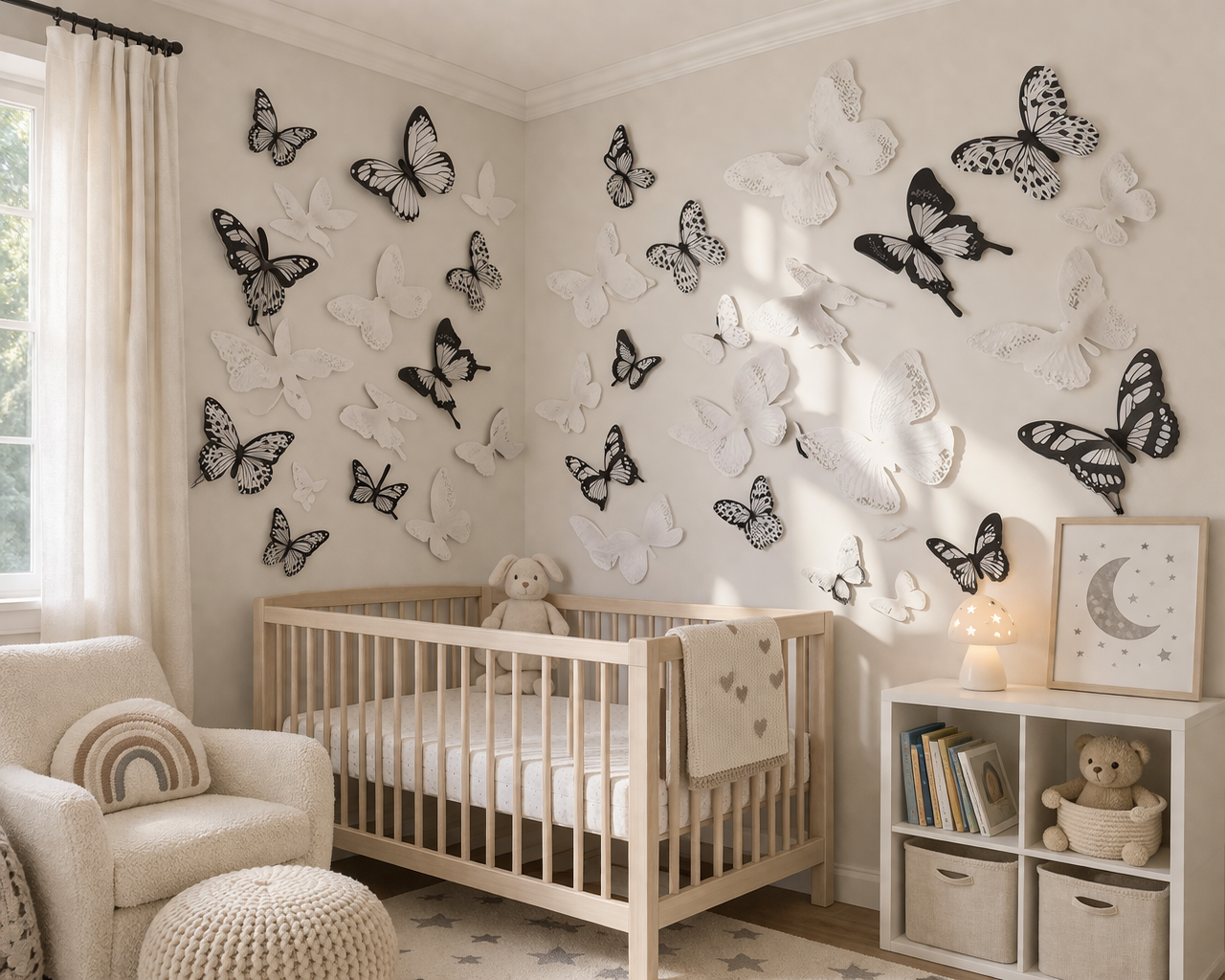 Butterfly Wall Decor 18pcs