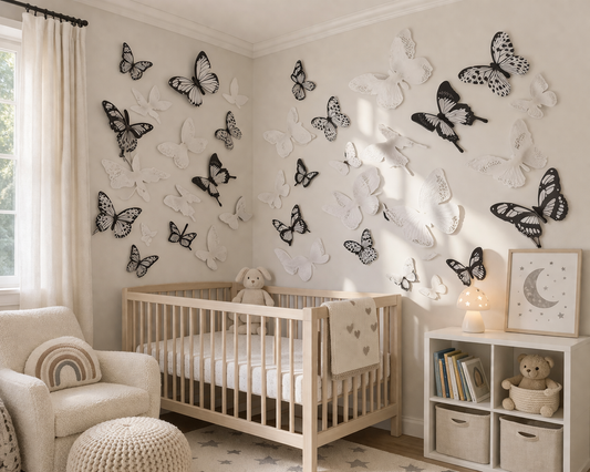 Butterfly Wall Decor 18pcs