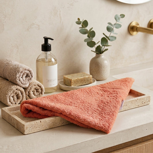 Face Towel - Orange