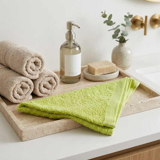 Face Towel - Green