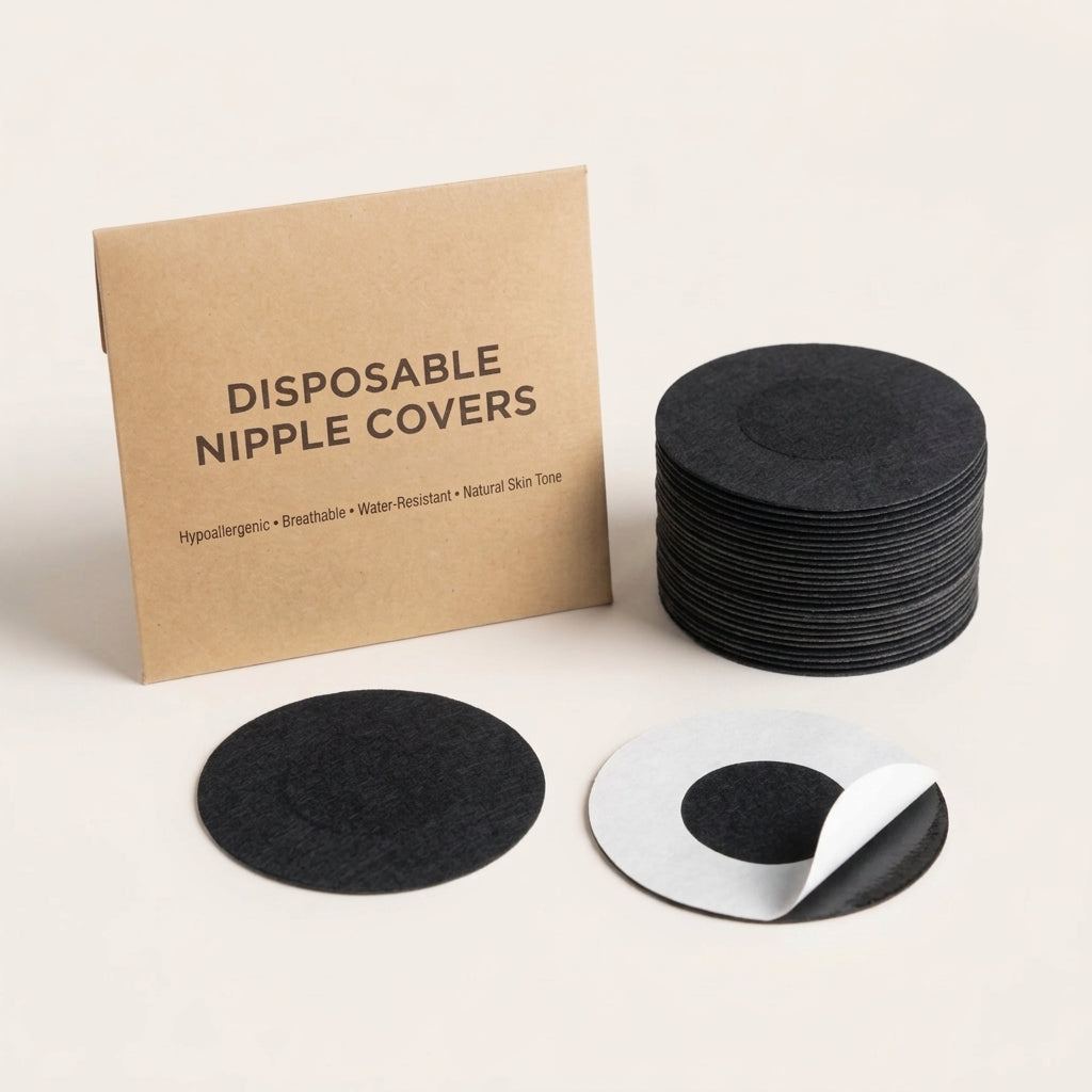 Disposable Nipple Covers - Black (2pcs)