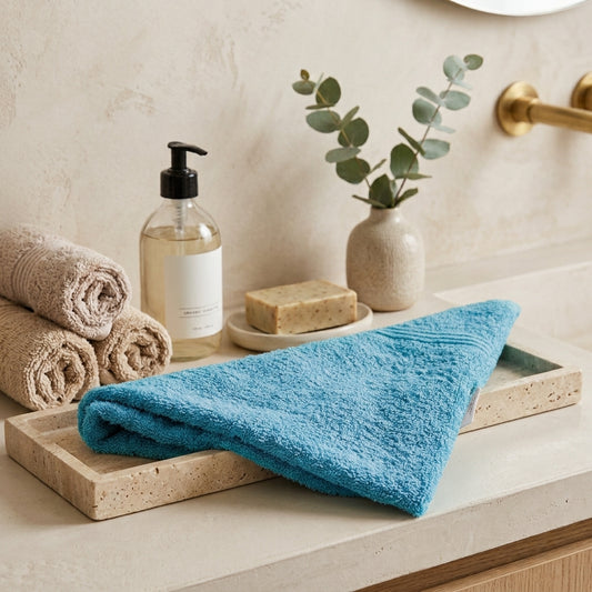 Face Towel - Blue