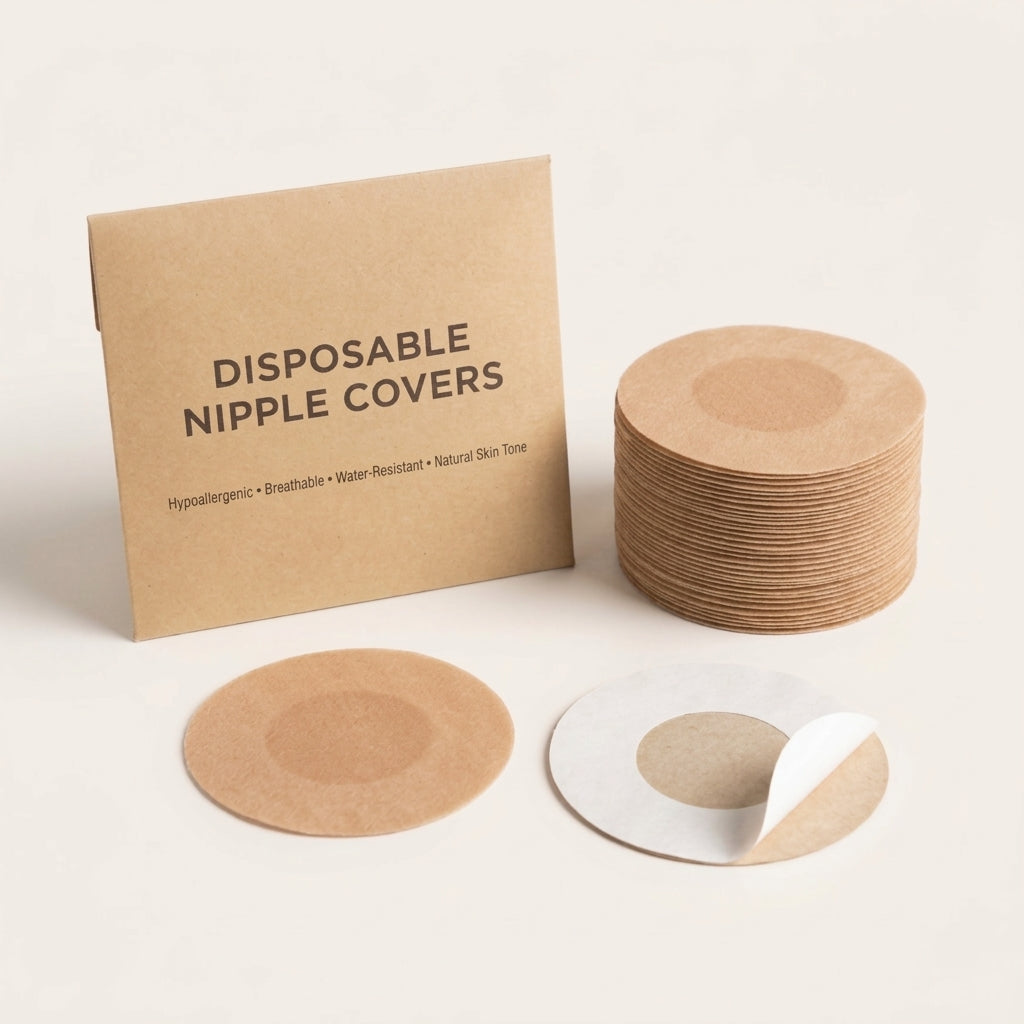 Disposable Nipple Covers - Khaki (2pcs)