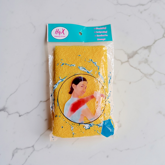 Exfoliating Bath Washcloth - Orange
