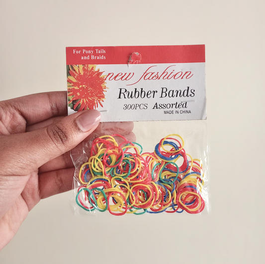 Rubber Bands 300pcs - Colourful