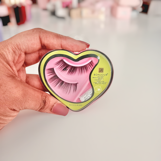 Bonjour Eyelash & Glue Set - Green