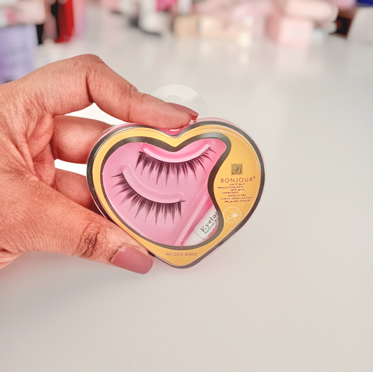 Bonjour Eyelash & Glue Set - Orange