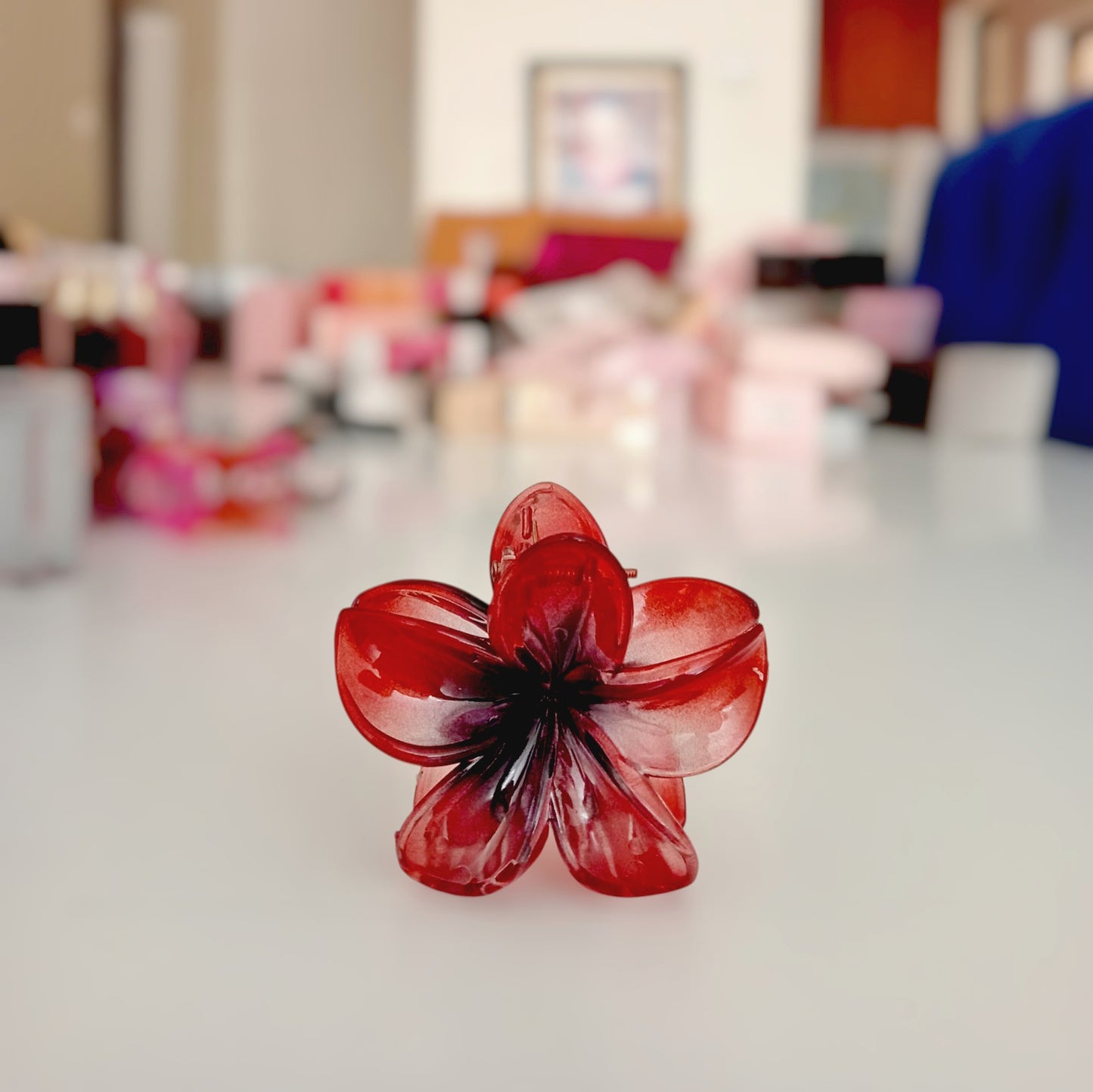 Moana Hair Claw Clip - Red